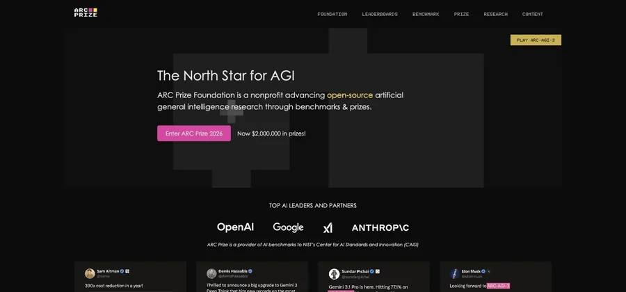ARC Prize website