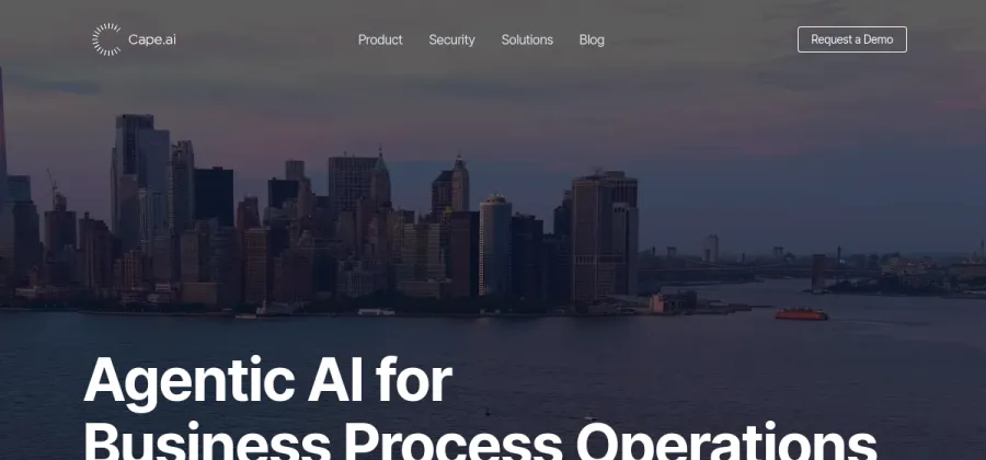 Cape AI website