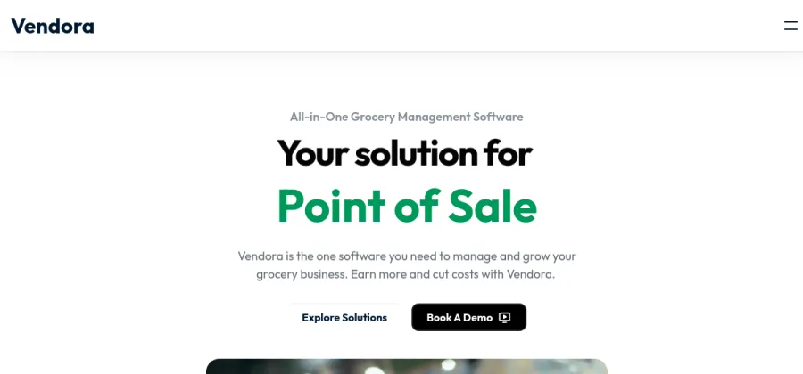Vendora website